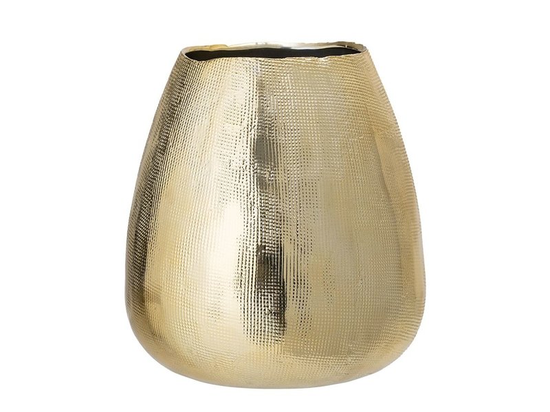 Bloomingville Gold Stoneware Vase