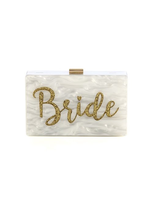 Bride Box Minaudiere, Ivory