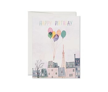 Paris Balloons Card
