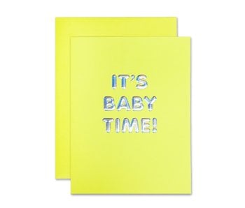It's Baby Time Card