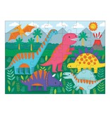 Chronicle Books Dinosaurs Fuzzy Puzzle