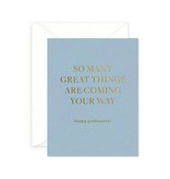 Smitten on Paper Great Things Graduation Greeting Card
