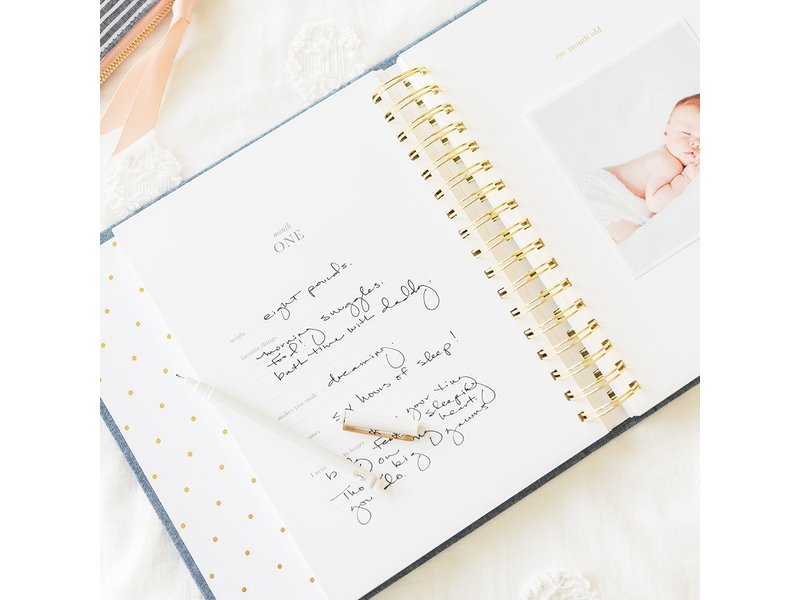 Sugar Paper Baby Book - Flax