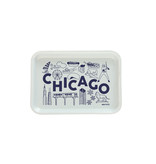 Map Tote Chicago Small Tray