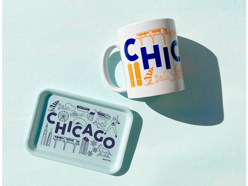 Maptote Chicago Small Tray
