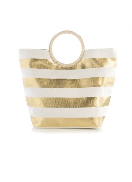 Marta Gold Tote