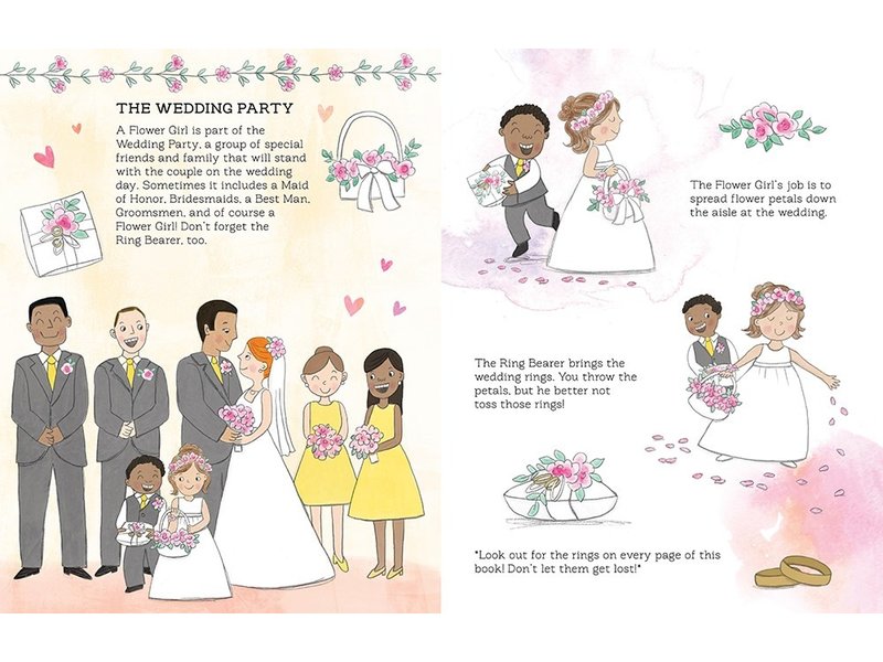 Macmillan Publishing Will You Be My Flower Girl Activity Book