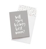 Emma Kate Co. Be My Best Man? Greeting Card