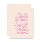 The Social Type Phone Mom Card
