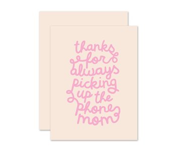 Phone Mom Card