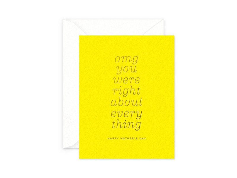 Smitten on Paper OMG mom was right