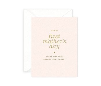 First Mother's Day