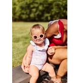 Babiators, LLC Peach Keen Polarized Flower Sunglasses with Mirrored Lens Ages 0-2 years