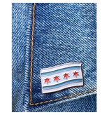 The Found Chicago Flag Pin