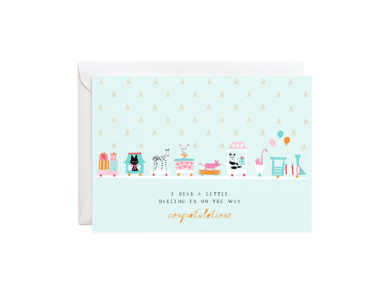 Mr. Boddington's Choo Choo Train Card