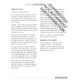 Chronicle Books Pendleton Chess & Checkers