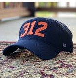 CodeWord 312 Chicago Baseball Cap Navy & Orange (Chicago Bears)