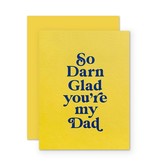 The Social Type Glad Dad Card