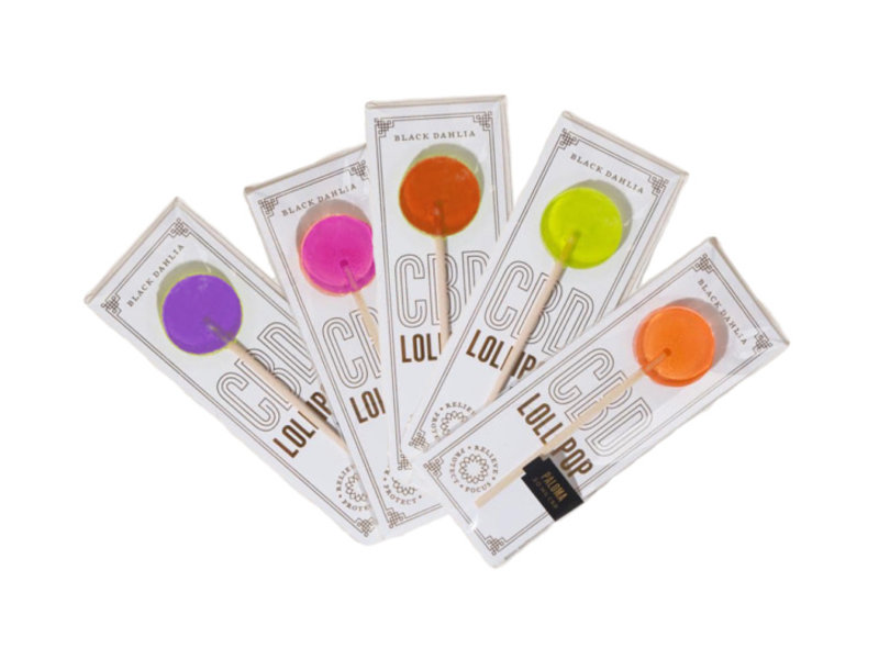 Black Dahlia CBD Lollipops