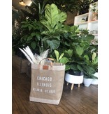 Apolis Global Citizen Chicago Coordinates Natural Market Bag