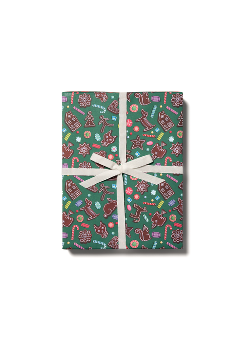 Gingerbread Gift Wrap