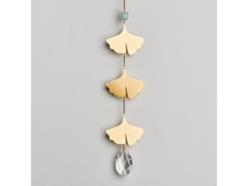 Scout Curated Wears Suncatcher Botanical Leaf Amazonite
