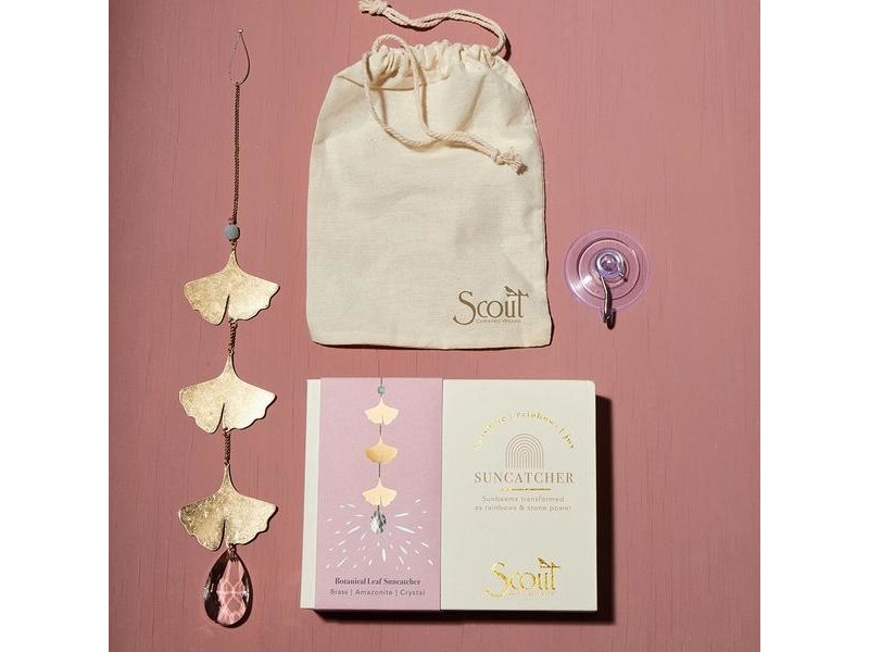 Scout Curated Wears Suncatcher Botanical Leaf Amazonite