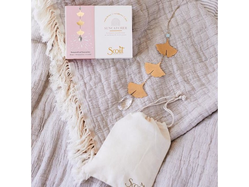 Scout Curated Wears Suncatcher Botanical Leaf Amazonite