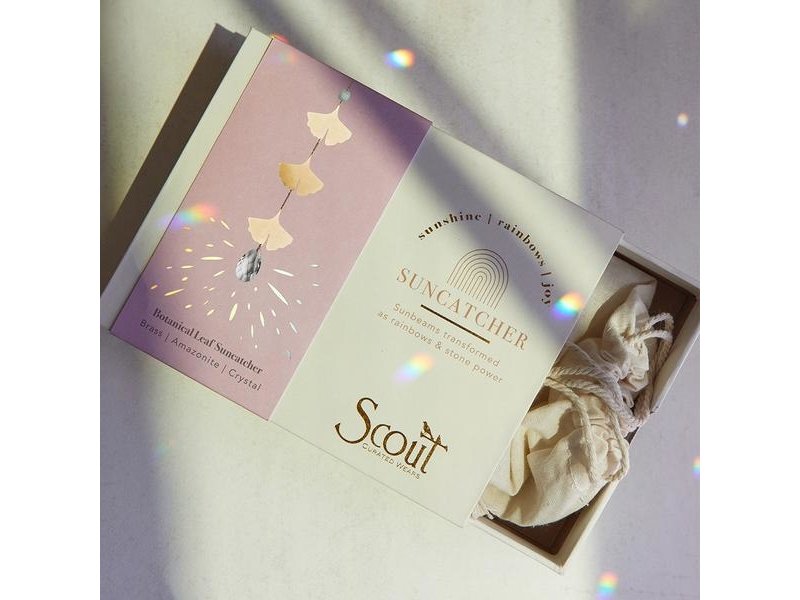 Scout Curated Wears Suncatcher Botanical Leaf Amazonite