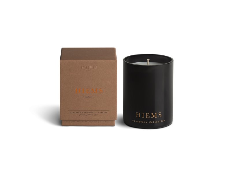 Vancouver Candle Co. Hiems Single Wick Candle