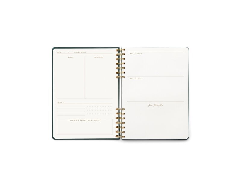 Design Works Ink Guided Wellness Journal "Live Well"