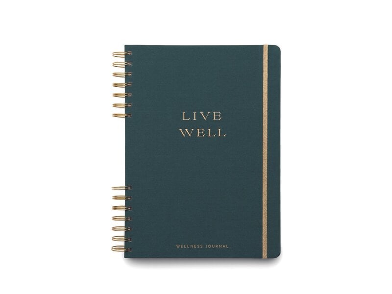 Design Works Ink Guided Wellness Journal "Live Well"