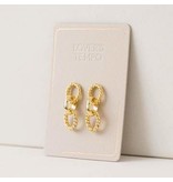Lover's Tempo Sophia Post Drop Earrings Gold