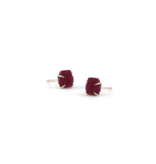 Jurate Los Angeles - JLA Ruby Raw Stone Earrings