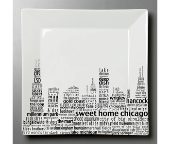 Chicago Skyline Platter