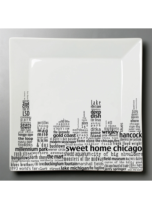 Chicago Skyline Platter