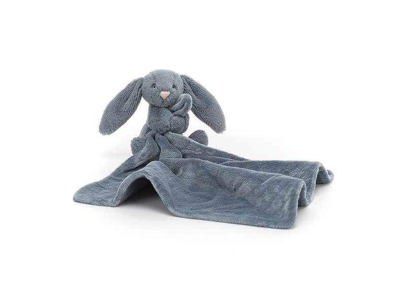 JellyCat Inc Bashful Dusky Blue Bunny Soother