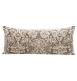 Creative Co-OP Cotton Chenille Jacquard Lumbar Pillow