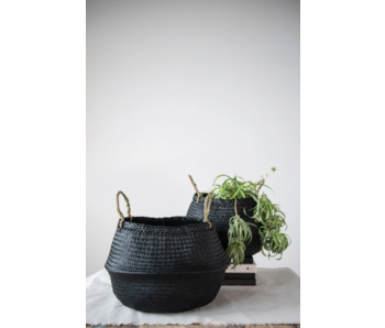 Hand-Woven Seagrass Belly Baskets