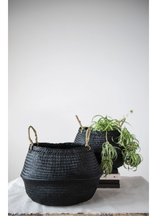 Hand-Woven Seagrass Belly Baskets