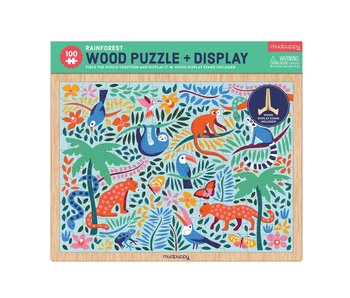 Rainforest 100 Piece Wood Puzzle