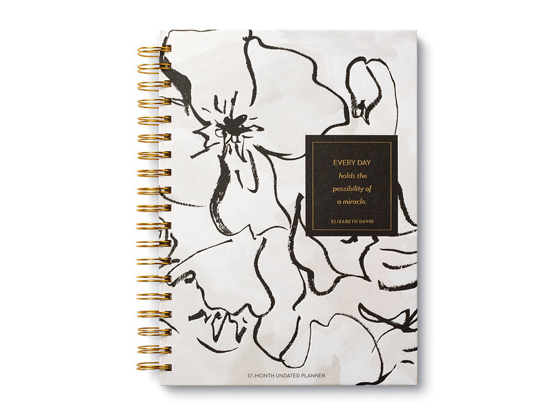Compendium Undated Planner Everyday Holds The Possibility