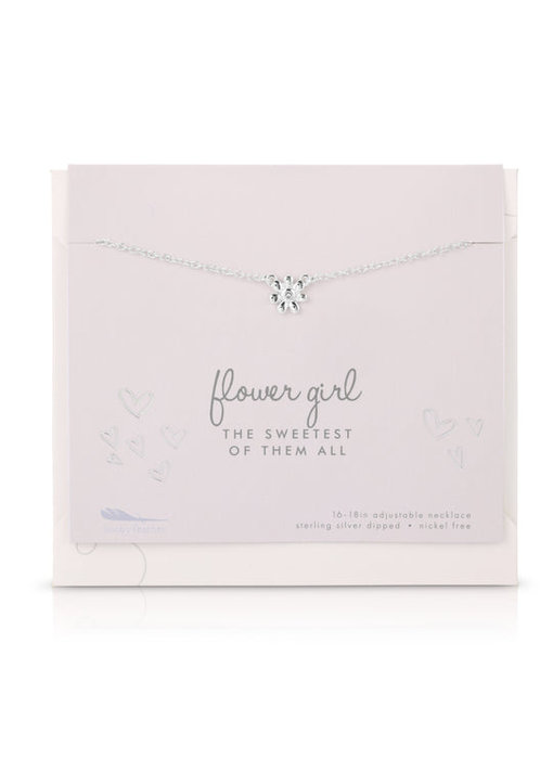 Best Day Ever Flower Girl Necklace