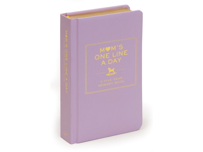 Chronicle Books Mom's One Line a Day: A Five-Year Memory Book: A Five-Year Memory Book