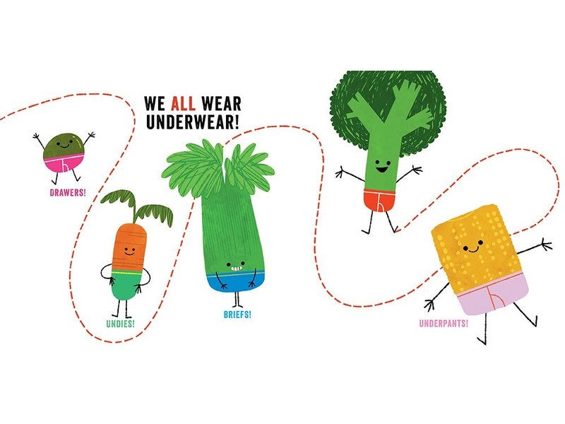 Abrams Vegetables in Underwear