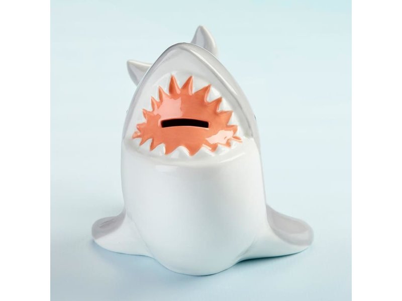 Baby Aspen Shark Ceramic Bank