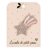 Luciole et Petit Pois Pink Pastel Shooting Star Hair Clip