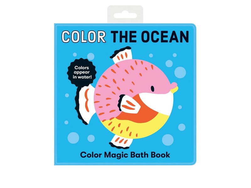 Chronicle Books Color The Ocean Color Magic Bath Book