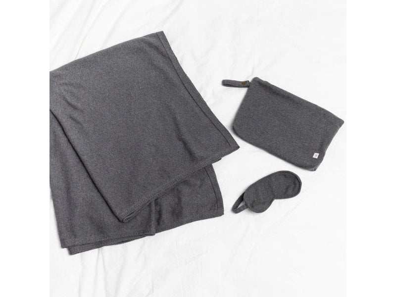 Zestt Organic Cotton Travel Set Dark Gray