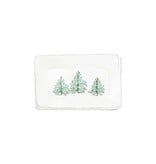 Vietri Incorporated Lastra Holiday Small Rectangular Tray